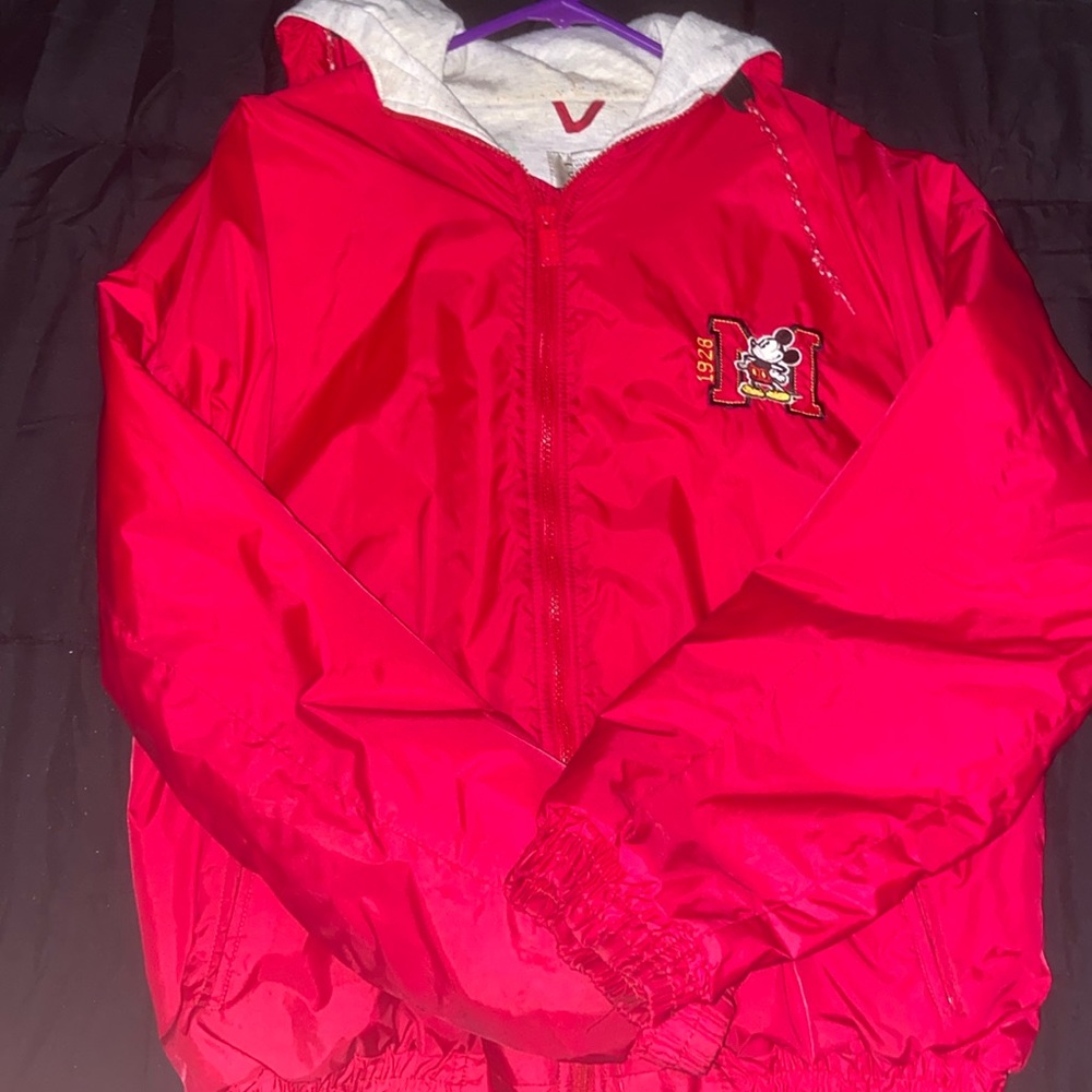 1928 VARSITY MICKEY RAIN JACKET SIZE LARGE